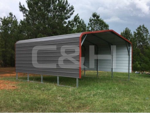 REGULAR CARPORT 18W x 21L x 8H