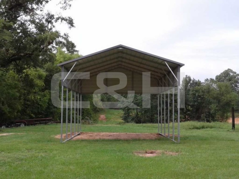 A-FRAME CARPORT 20W x 26L x 12H