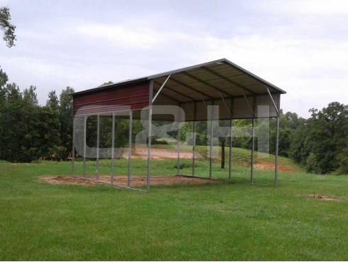 A-FRAME CARPORT 20W x 26L x 11H