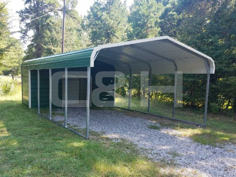 REGULAR CARPORT 12W x 26L x 6H