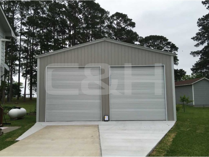 VERTICAL ROOF GARAGE 20W x 31L x 10H