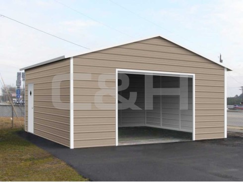 A-FRAME GARAGE 20W x 21L x 9H