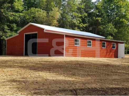 TEXAS A-FRAME BARN 42W x 41L x 12H