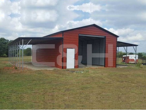 TEXAS A-FRAME BARN 44W x 41L x 12H