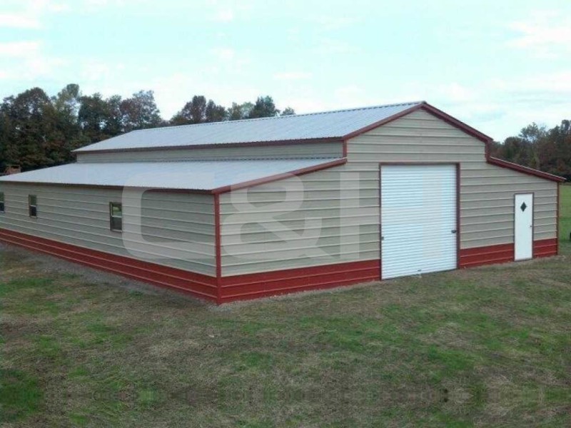 TEXAS A-FRAME BARN 36W x 51L x 12H