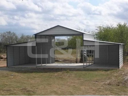 TEXAS A-FRAME BARN 42W x 21L x 12H