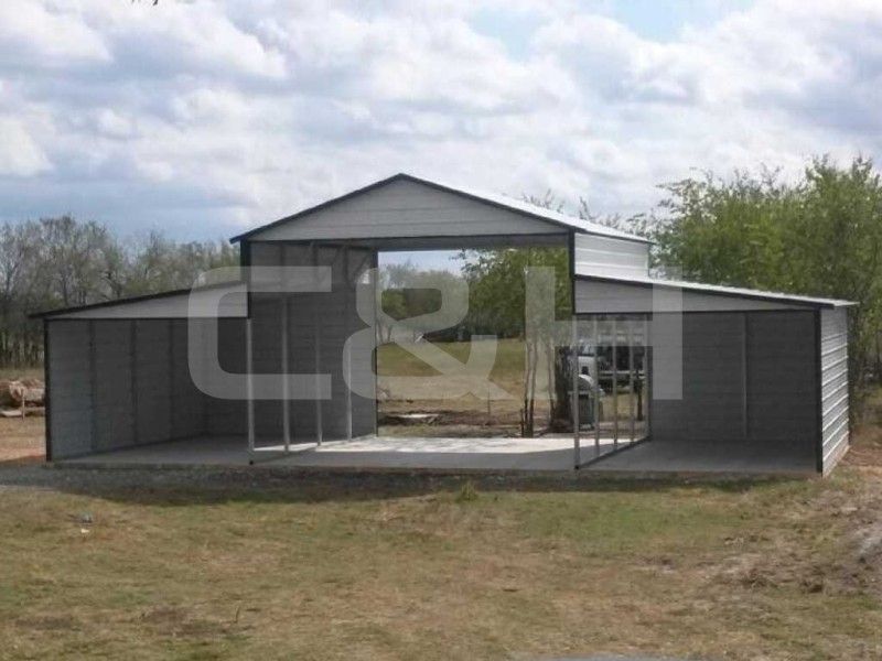 TEXAS A-FRAME BARN 42W x 21L x 12H