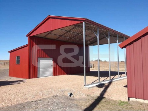 TEXAS A-FRAME BARN 32W x 23L x 12H